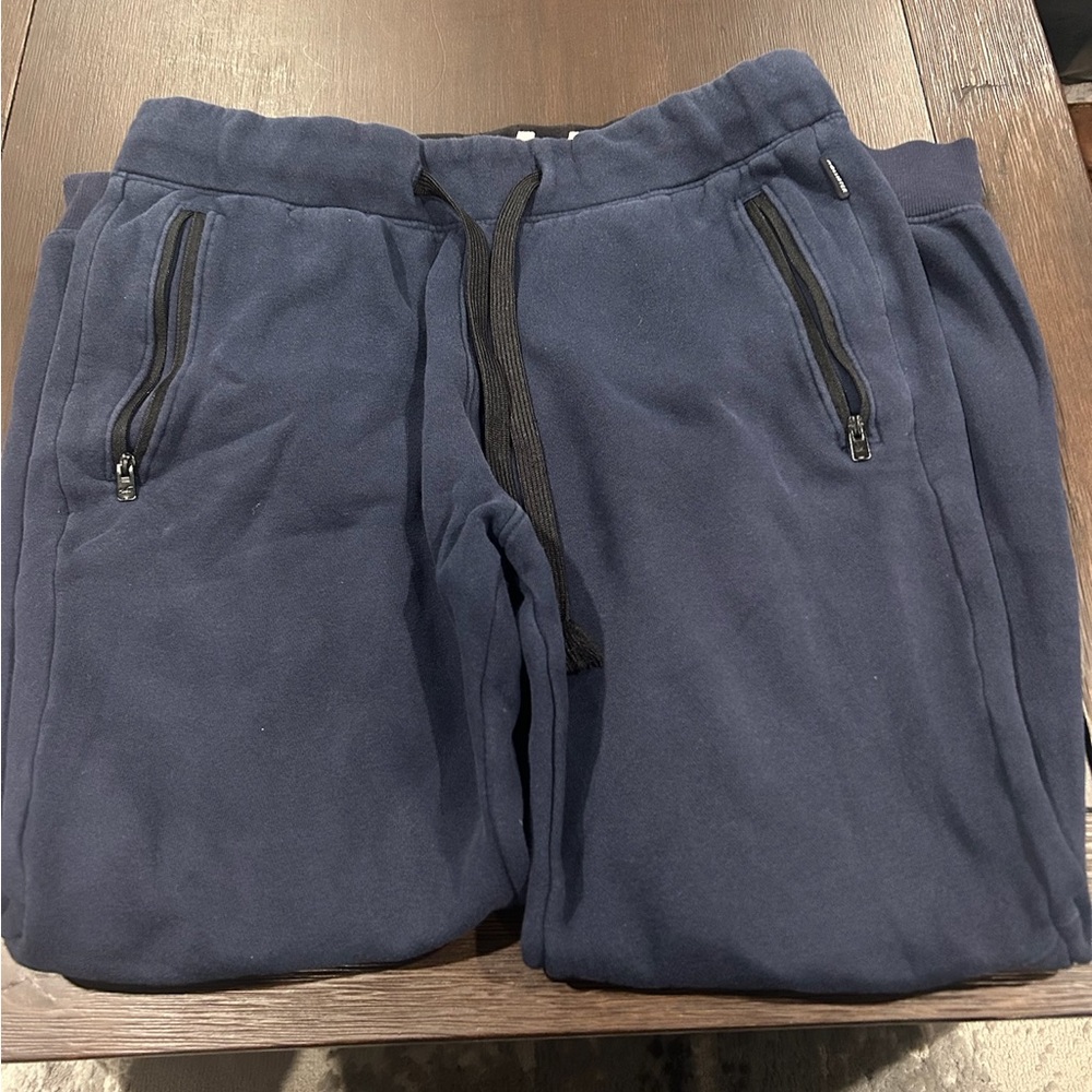 Hollister Navy Jogger Sweatpants